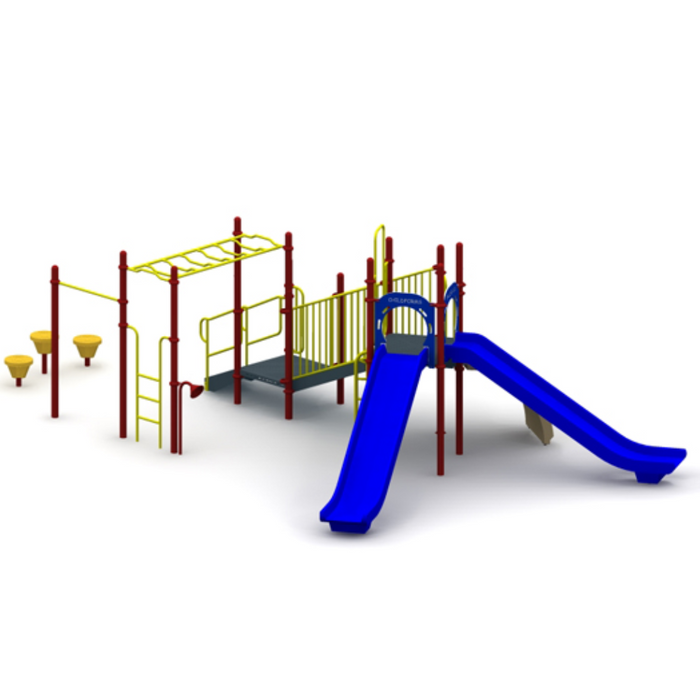 Childforms 3.5" FunPlay Structures Double Down Playground Structure STR-353135