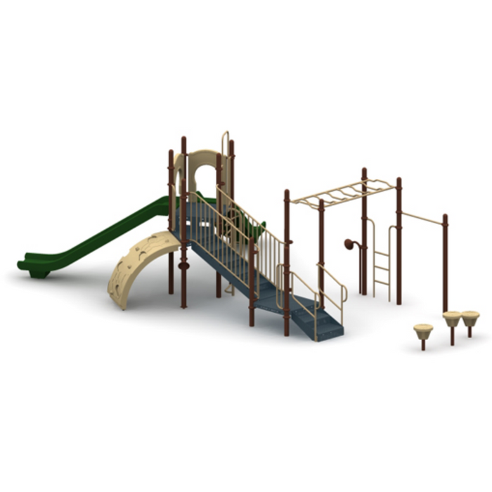 Childforms 3.5" FunPlay Structures Double Down Playground Structure STR-353135