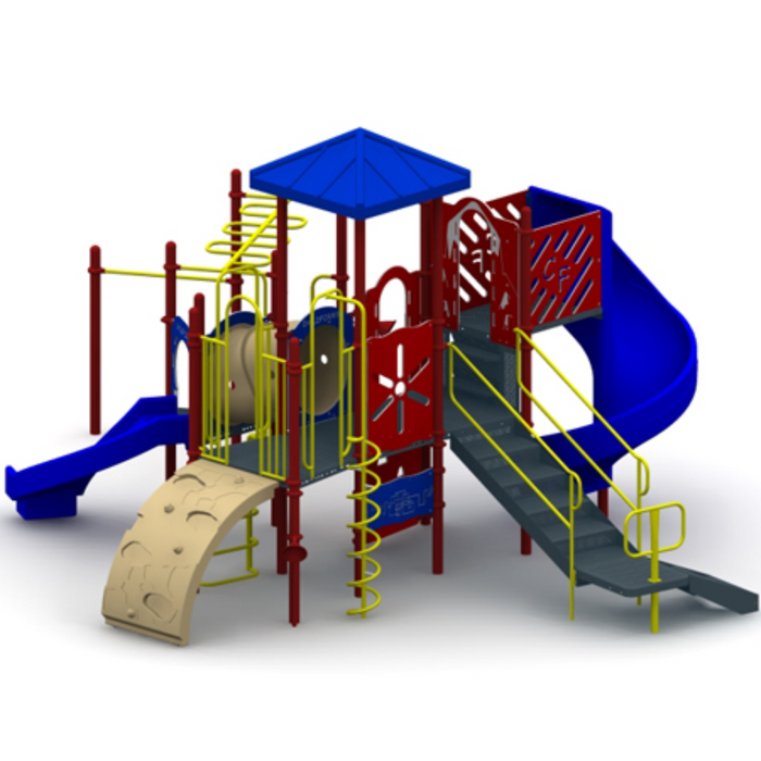 Childforms 3.5" FunPlay Structures The Patriot Playground Structure STR-354124