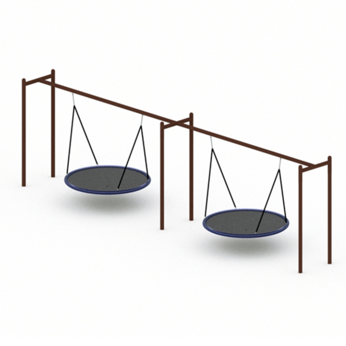 Childforms 2-Bay Bird Nest Swing SWG-00019