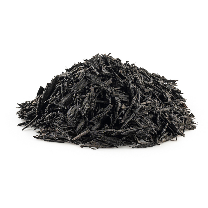 Rubber Mulch Shredded Rubber Mulch | Painted Black