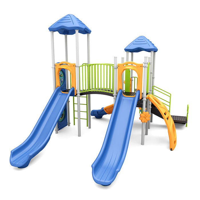 Wisdom Commercial Speedway Falls Playground Structure WKP35-0004