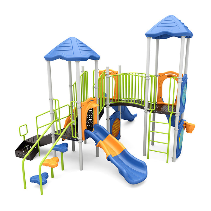 Wisdom Commercial Speedway Falls Playground Structure WKP35-0004