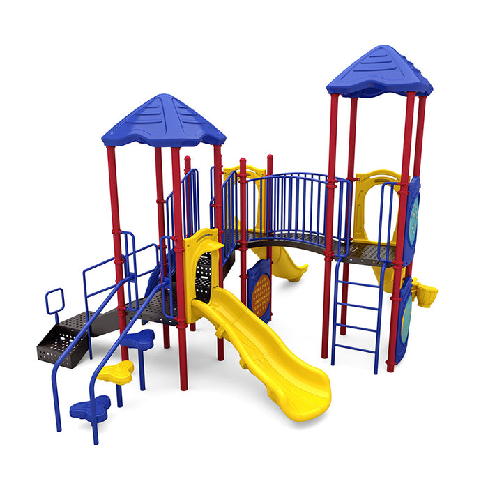 Wisdom Commercial Speedway Falls Playground Structure WKP35-0004