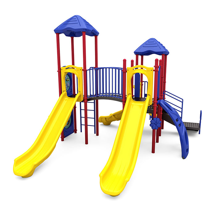 Wisdom Commercial Speedway Falls Playground Structure WKP35-0004