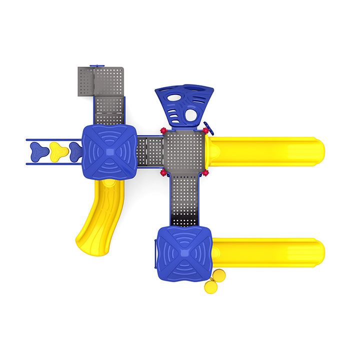 Wisdom Commercial Speedway Falls Playground Structure WKP35-0004
