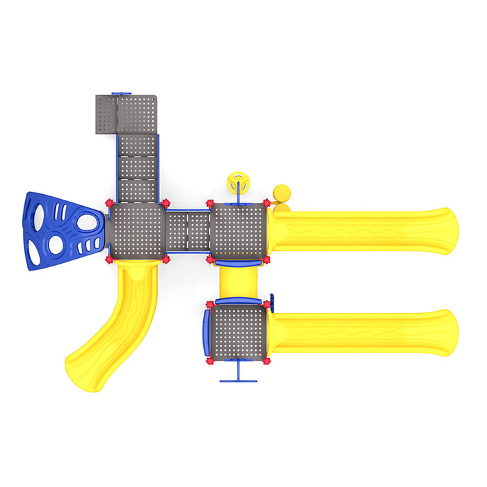 Wisdom Commercial Ridge Racer Playground Structure WKP35-0012