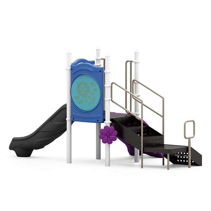 Wisdom Commercial Sprout Slide Playground Structure WKP35-0017