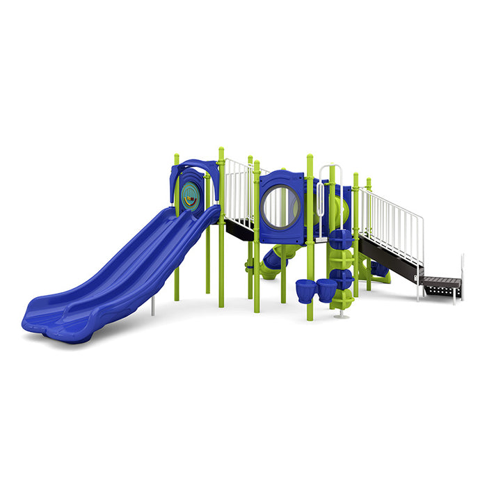 Wisdom Commercial Cedar Cascade Playground Structure WKP35-0021