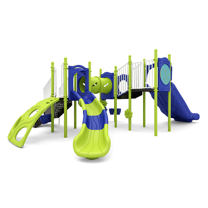 Wisdom Commercial Cedar Cascade Playground Structure WKP35-0021