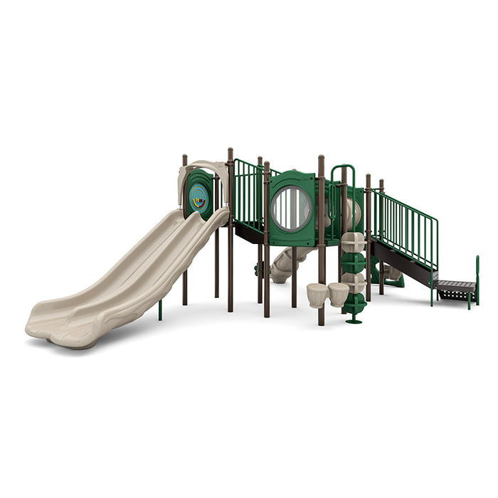 Wisdom Commercial Cedar Cascade Playground Structure WKP35-0021