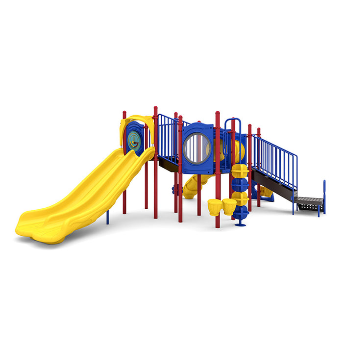 Wisdom Commercial Cedar Cascade Playground Structure WKP35-0021