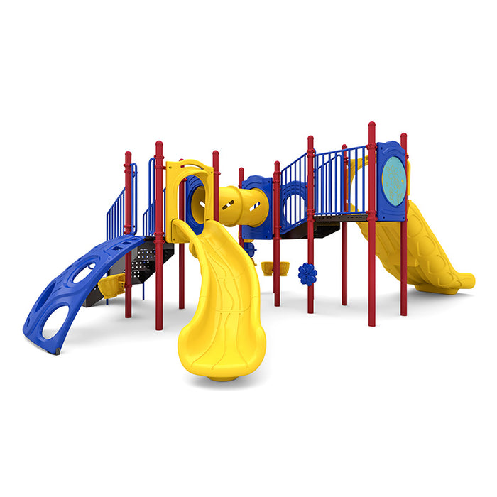 Wisdom Commercial Cedar Cascade Playground Structure WKP35-0021