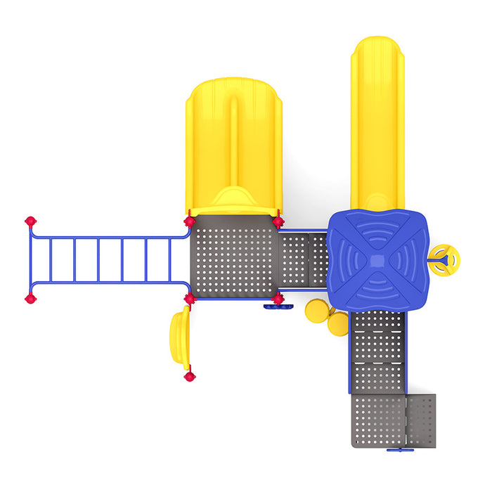 Wisdom Commercial Tunnel Rush Playground Structure WKP35-0023