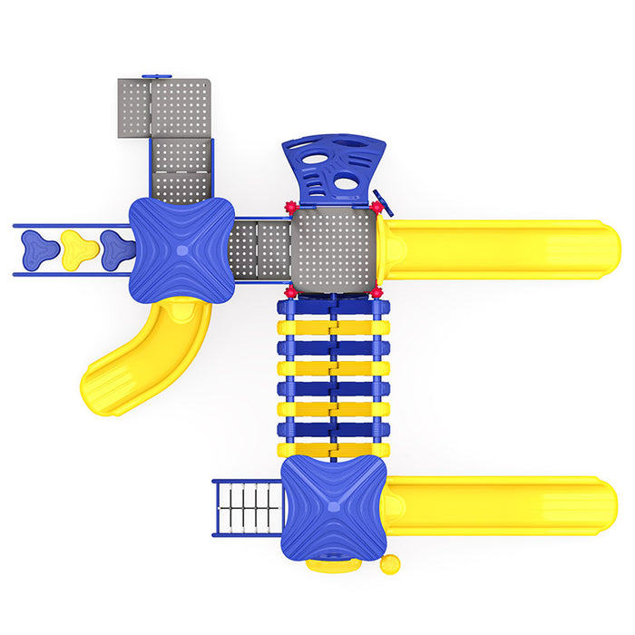 Wisdom Commercial Speedway Falls Playground Structure WKP35-0104