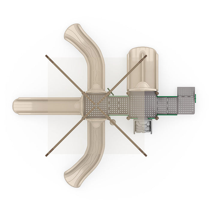 Wisdom Commercial Triad Falls Playground Structure WKP35-0105