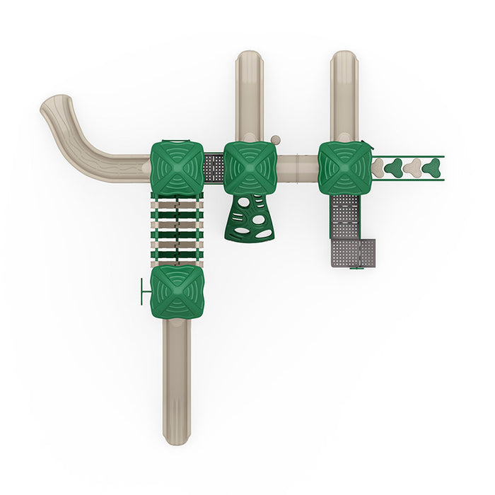 Wisdom Commercial Arch Glider Playground Structure WKP35-0106