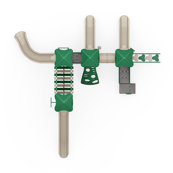 Wisdom Commercial Arch Glider Playground Structure WKP35-0106