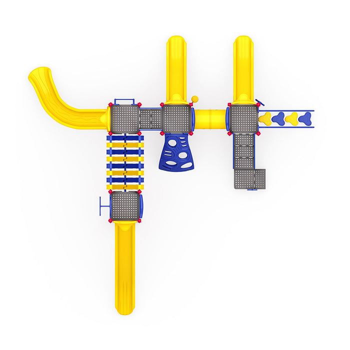 Wisdom Commercial Arch Glider Playground Structure WKP35-0106