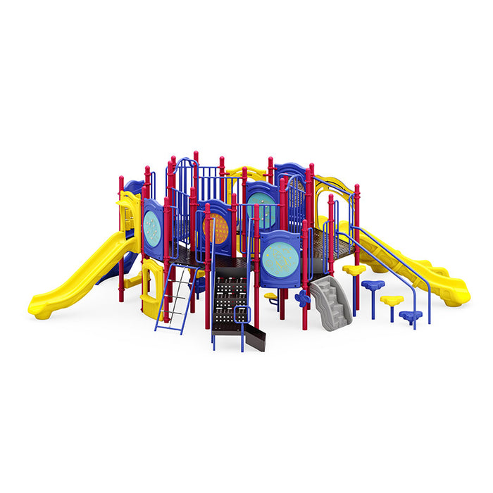 Wisdom Commercial Quad Rush Playground Structure WKP35-0108
