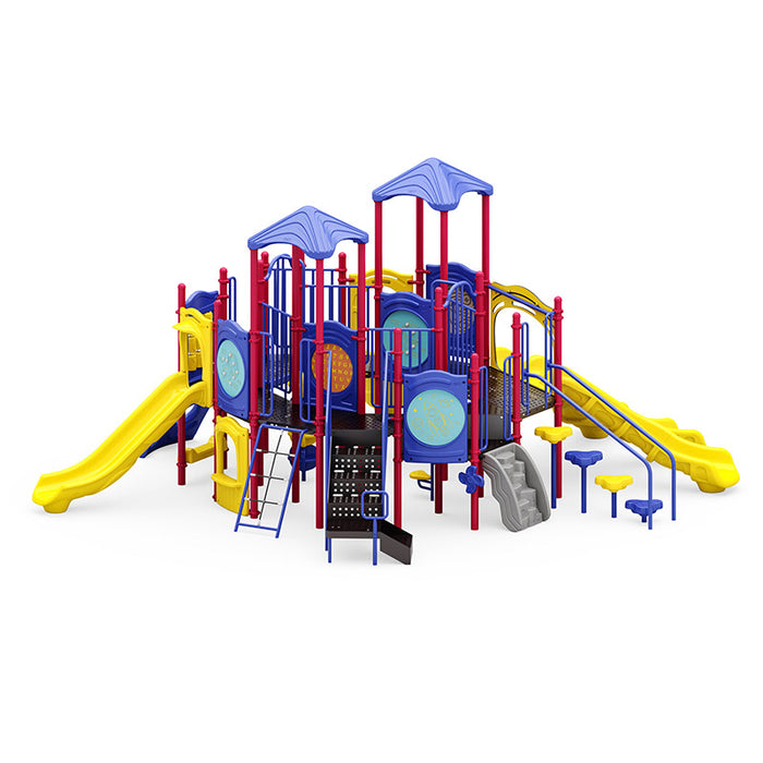 Wisdom Commercial Quad Rush Playground Structure WKP35-0108