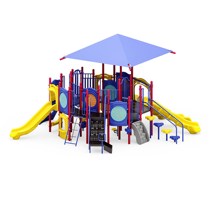 Wisdom Commercial Quad Rush Playground Structure WKP35-0108