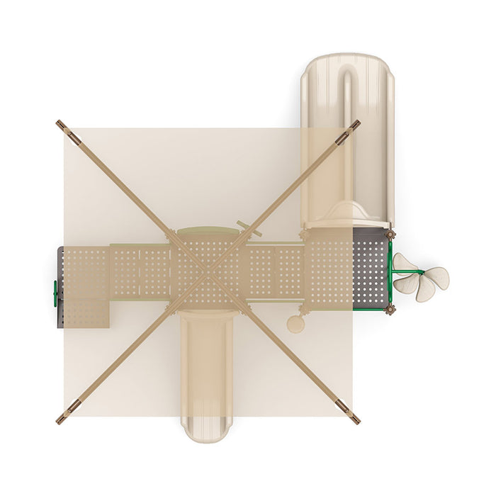 Wisdom Commercial Double Rush Playground Structure WKP35-0110
