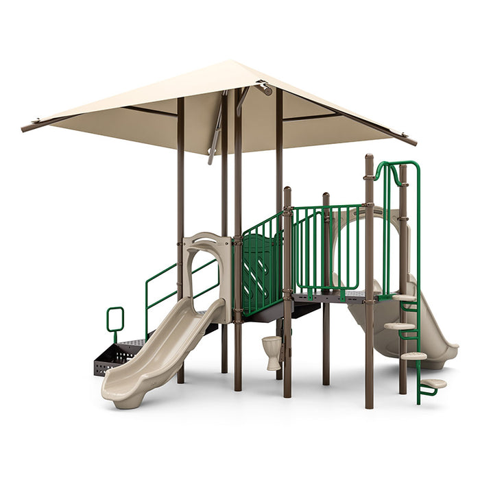 Wisdom Commercial Double Rush Playground Structure WKP35-0110