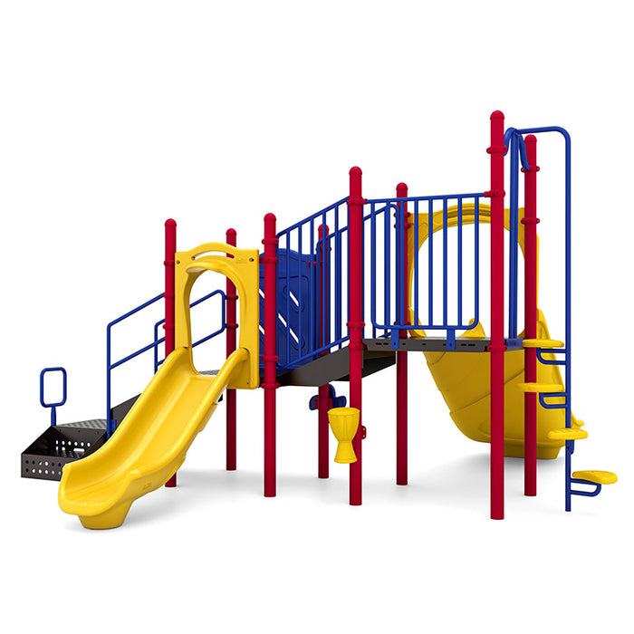 Wisdom Commercial Double Rush Playground Structure WKP35-0110