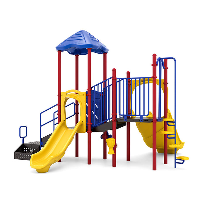 Wisdom Commercial Double Rush Playground Structure WKP35-0110