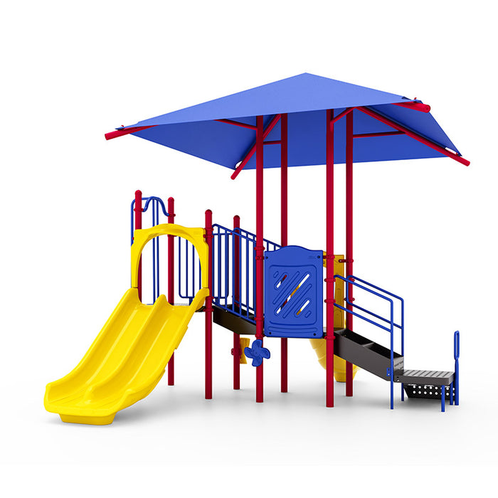 Wisdom Commercial Double Rush Playground Structure WKP35-0110