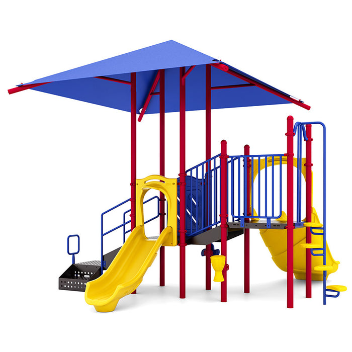 Wisdom Commercial Double Rush Playground Structure WKP35-0110