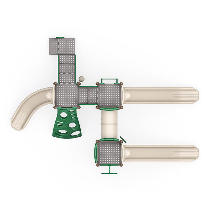 Wisdom Commercial Ridge Racer Playground Structure WKP35-0112