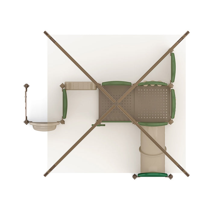 Wisdom Commercial Ranger's Crawl Playground Structure WKP35-0114