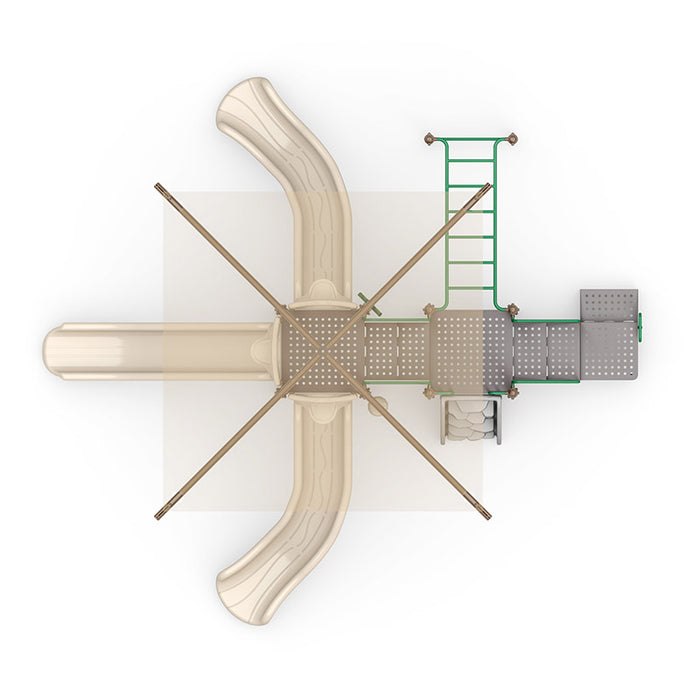 Wisdom Commercial Triton's Tripod Playground Structure WKP35-0116