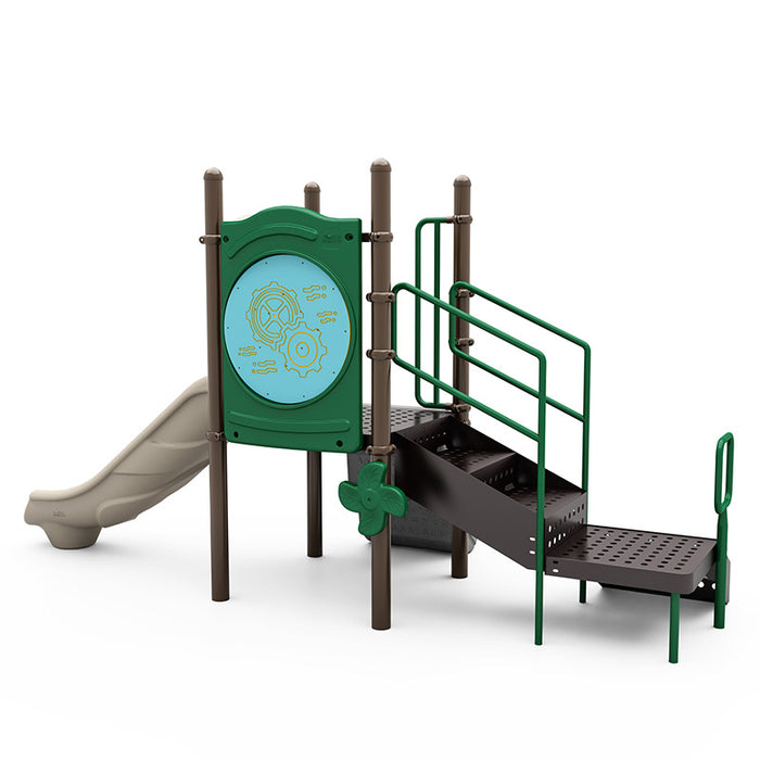 Wisdom Commercial Sprout Slide Playground Structure WKP35-0117