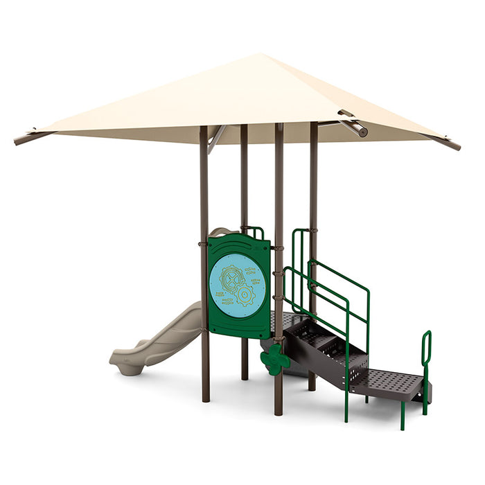Wisdom Commercial Sprout Slide Playground Structure WKP35-0117