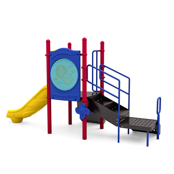 Wisdom Commercial Sprout Slide Playground Structure WKP35-0117