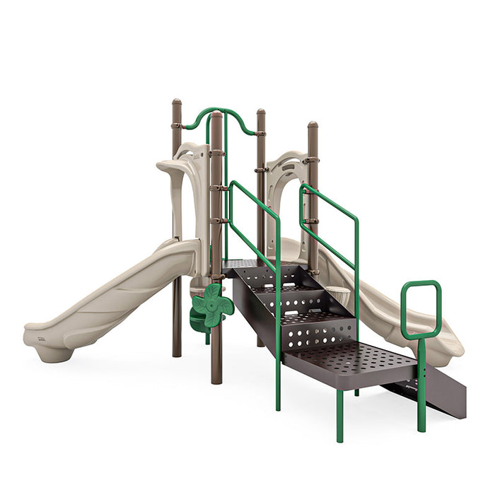 Wisdom Commercial Double Dazzle Playground Structure WKP35-0120