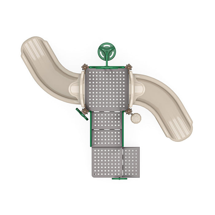 Wisdom Commercial Double Dazzle Playground Structure WKP35-0120