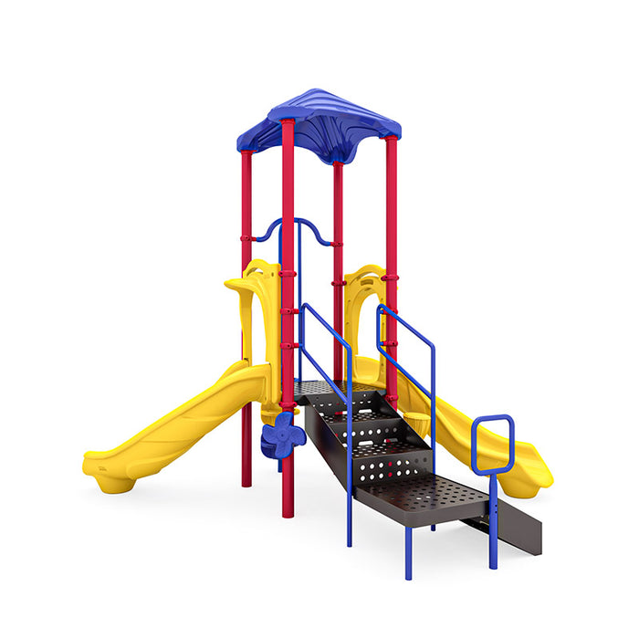 Wisdom Commercial Double Dazzle Playground Structure WKP35-0120