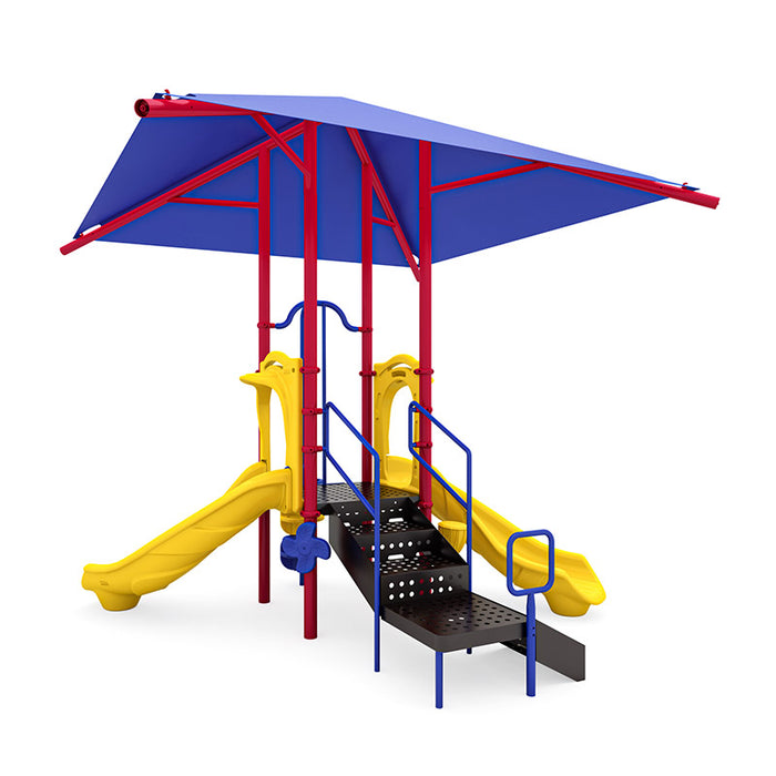Wisdom Commercial Double Dazzle Playground Structure WKP35-0120