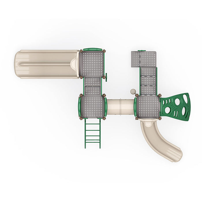 Wisdom Commercial Cedar Cascade Playground Structure WKP35-0121