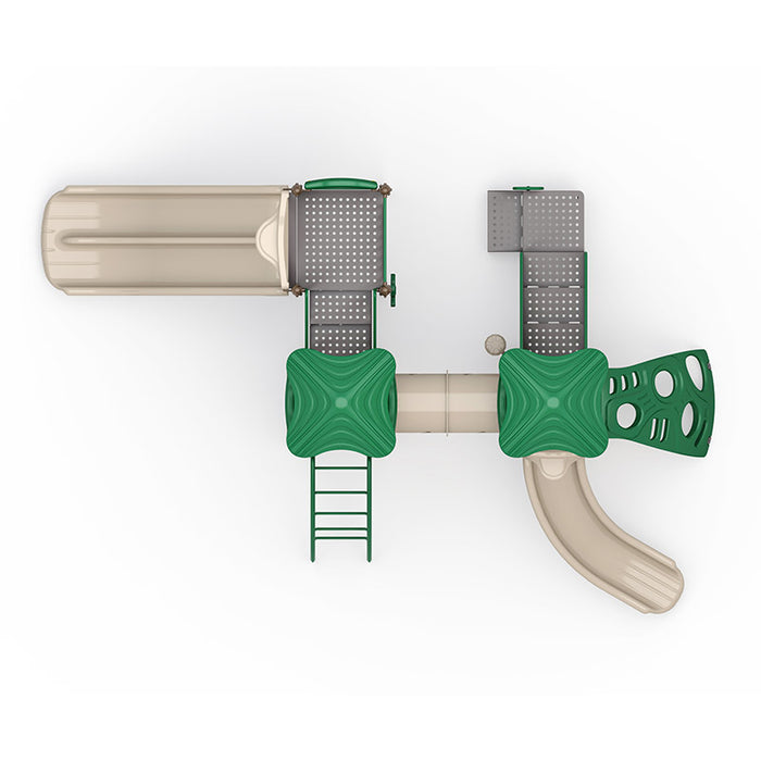 Wisdom Commercial Cedar Cascade Playground Structure WKP35-0121
