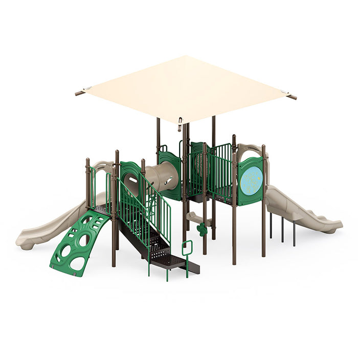 Wisdom Commercial Cedar Cascade Playground Structure WKP35-0121