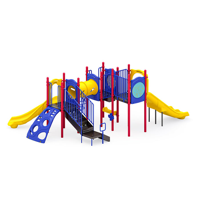 Wisdom Commercial Cedar Cascade Playground Structure WKP35-0121