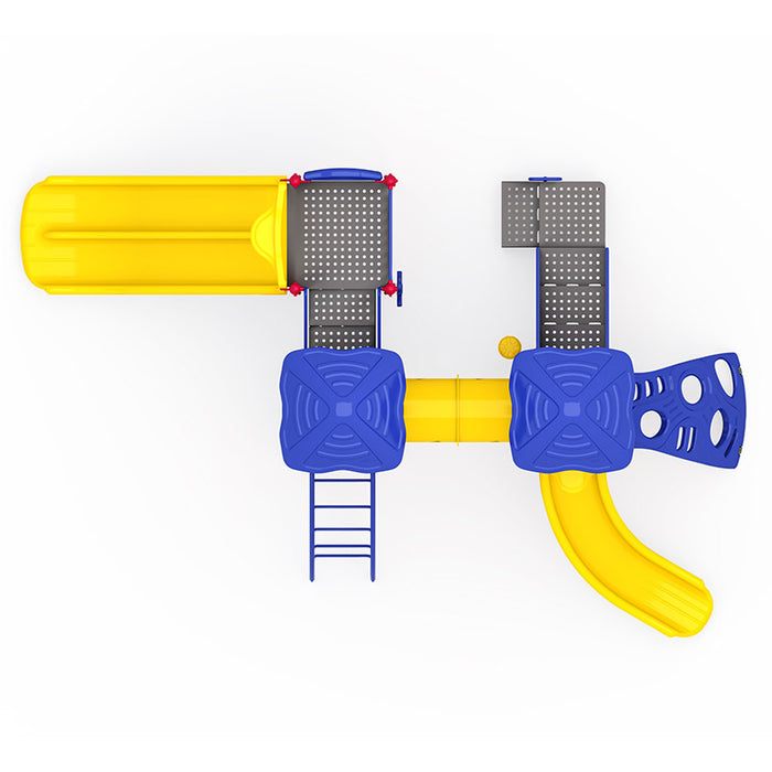 Wisdom Commercial Cedar Cascade Playground Structure WKP35-0121