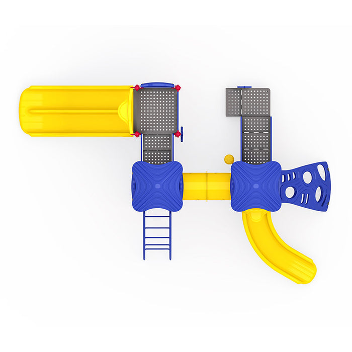 Wisdom Commercial Cedar Cascade Playground Structure WKP35-0121