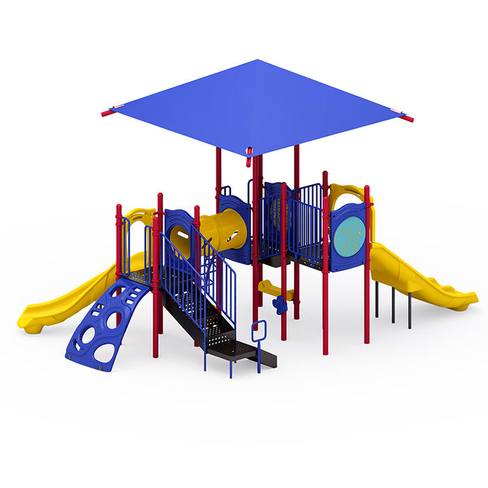 Wisdom Commercial Cedar Cascade Playground Structure WKP35-0121