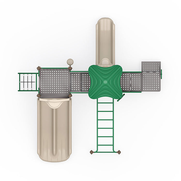 Wisdom Commercial Breezy Duo Playground Structure WKP35-0122
